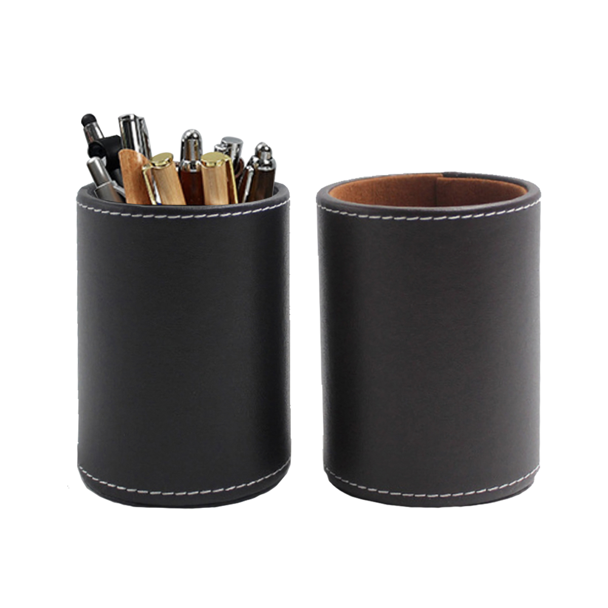 PU Leather Pen Holder